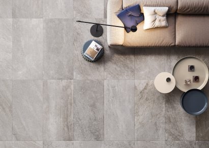 Tiles in Grey by Ceramiche Refin