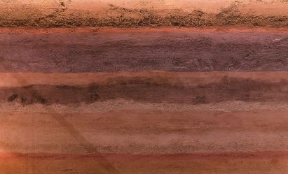 Clayworks Rammed Earth clay plaster finish