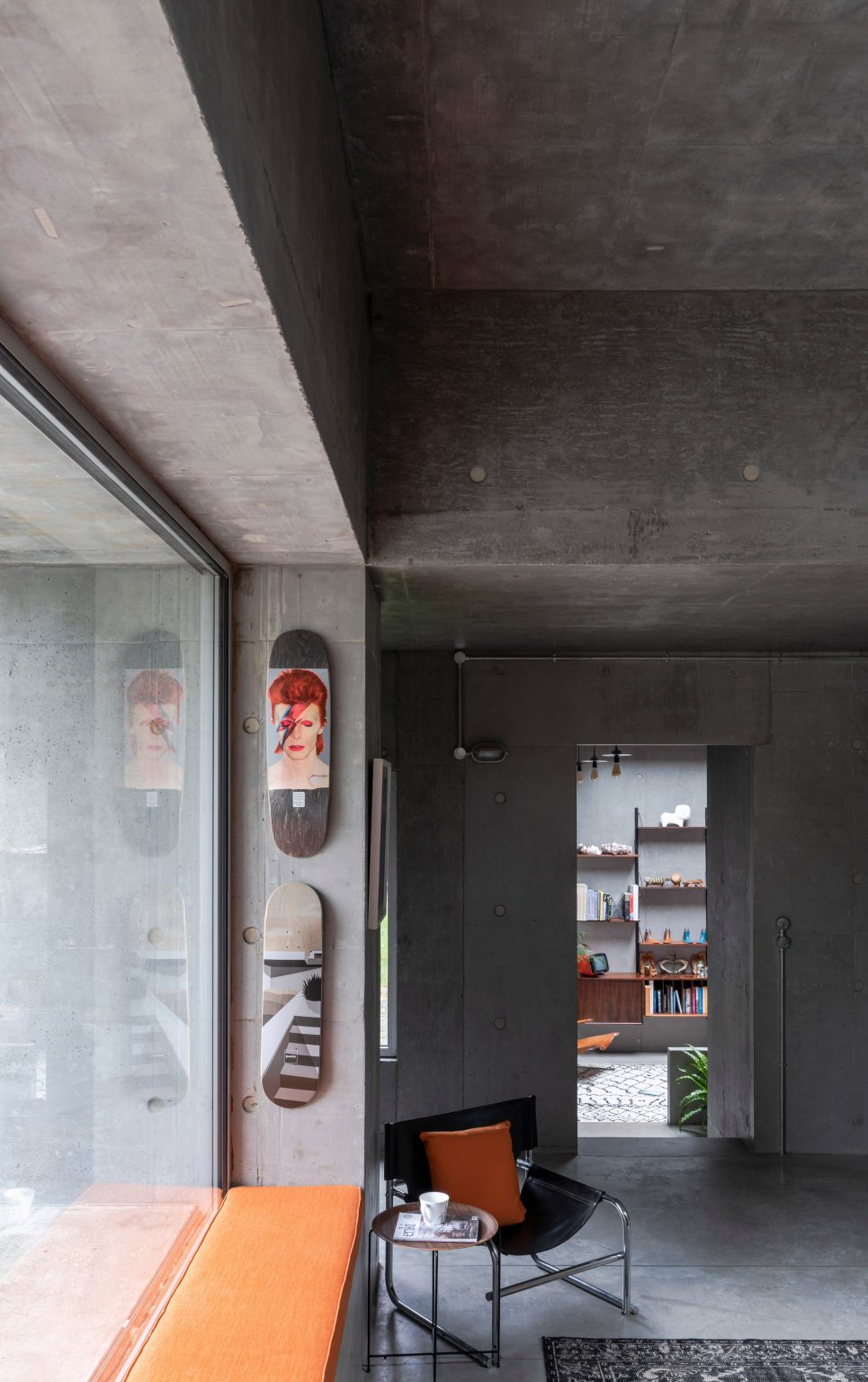 Inside Concrete House by RAW Architecture Workshop in East Sussex