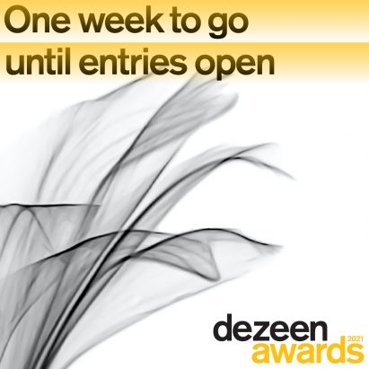 Dezeen Awards opens in one week