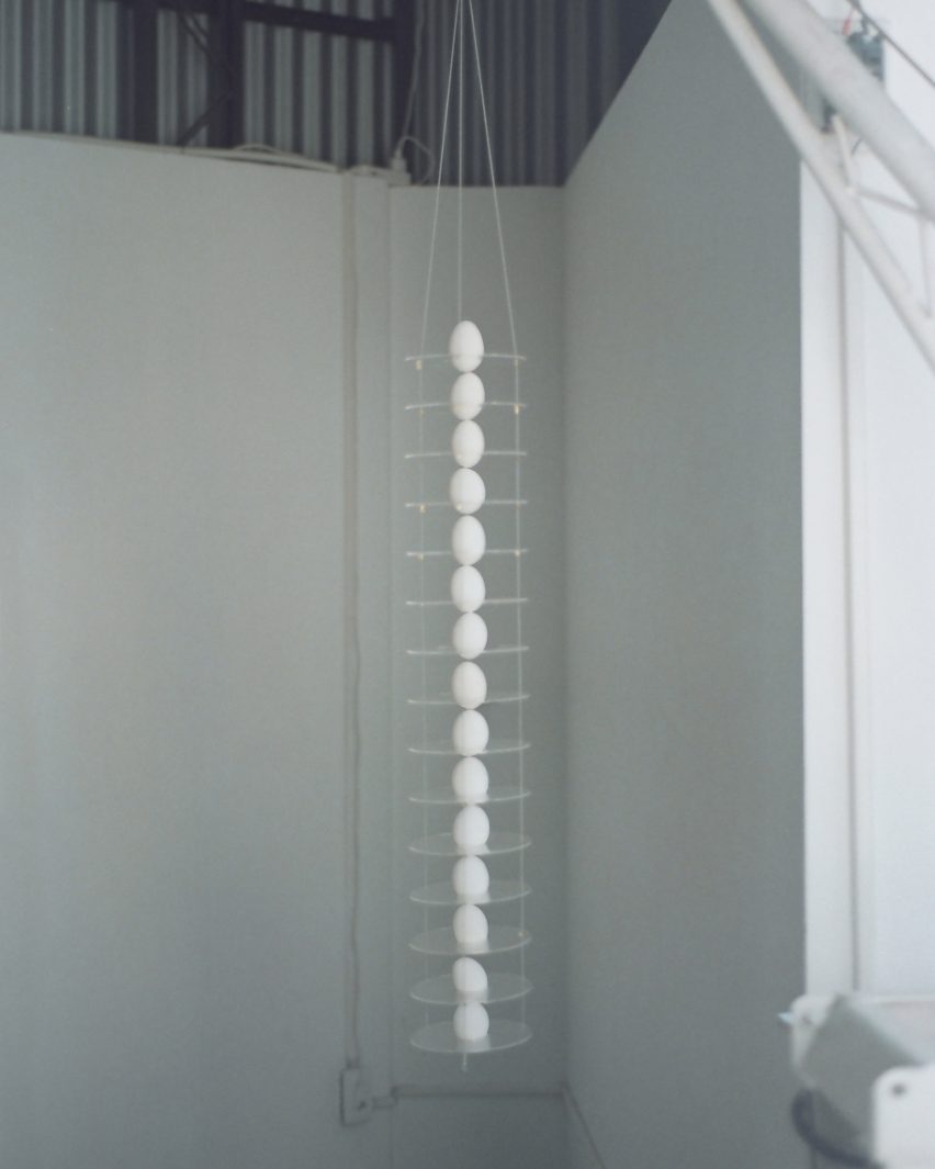 Egg Rack #10 from The Egg Rack Made a Disclaimer by Liang-Jung Chen