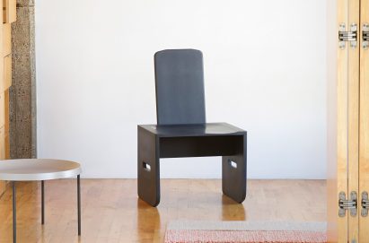 Front view of Evolve Chair by Tom Robinson