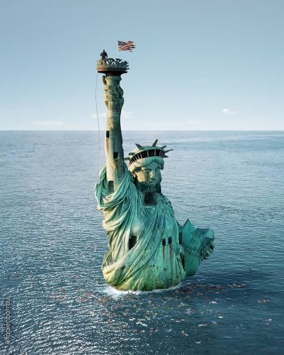 Lady Liberty from News from the Future by Fabien Barrau