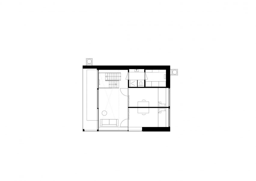 The first floor plan of the floating house by i29