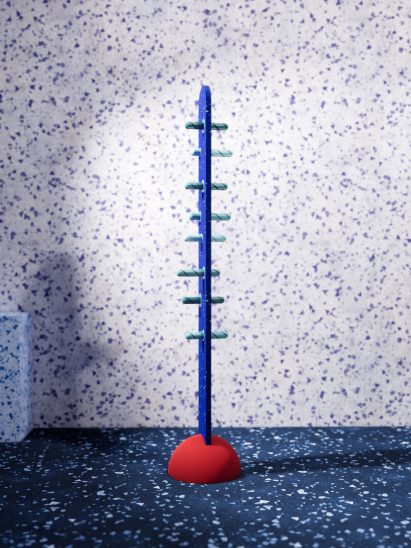 Epimedes coat rack and dumbbell hybrid from Furfit collection by H-O-TT