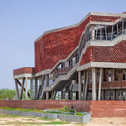 Girls Hostel Block by Zero Energy Design Lab