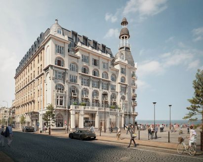 Grand Hotel apartments in Nieuwpoort by David Chipperfield Architects