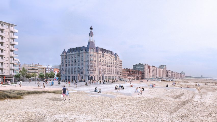 Grand Hotel in Nieuwpoort, Belgium by David Chipperfield Architects