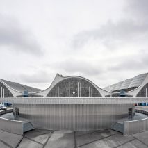 Grossmarkt ticket pavilion by Carmody Groarke