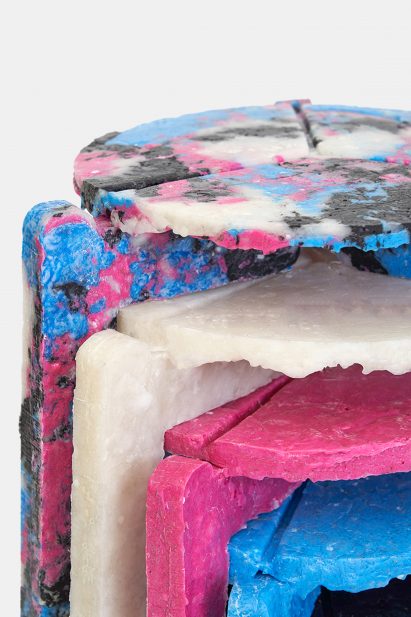 Multicoloured Stack and Stack stools