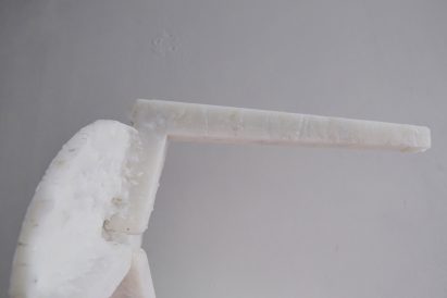 White Stack and Stack stool by Haneul Kim