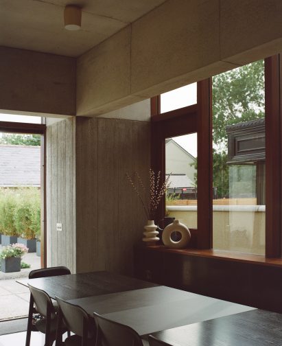 The dining room of the Hollybrook Road extension by TOB Architect