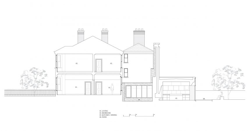 A section of the Hollybrook Road extension by TOB Architect