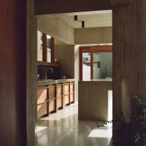 A view of the kitchen in the Hollybrook Road extension by TOB Architect