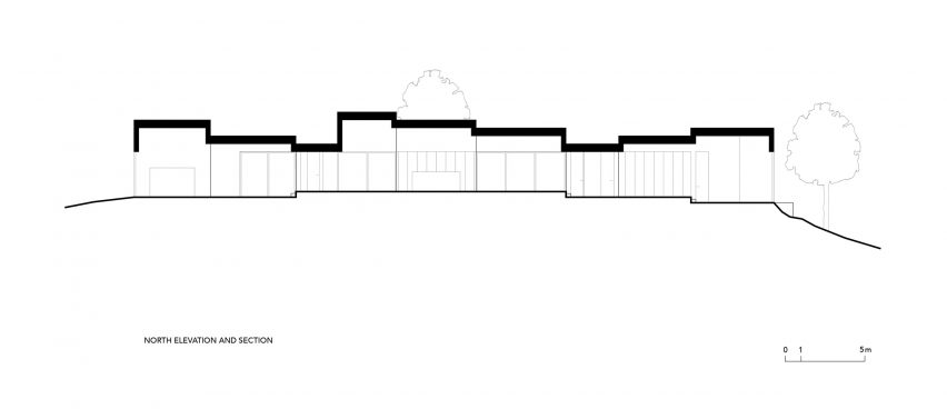 A section of the House of Many Courtyards by Claesson Koivisto Rune