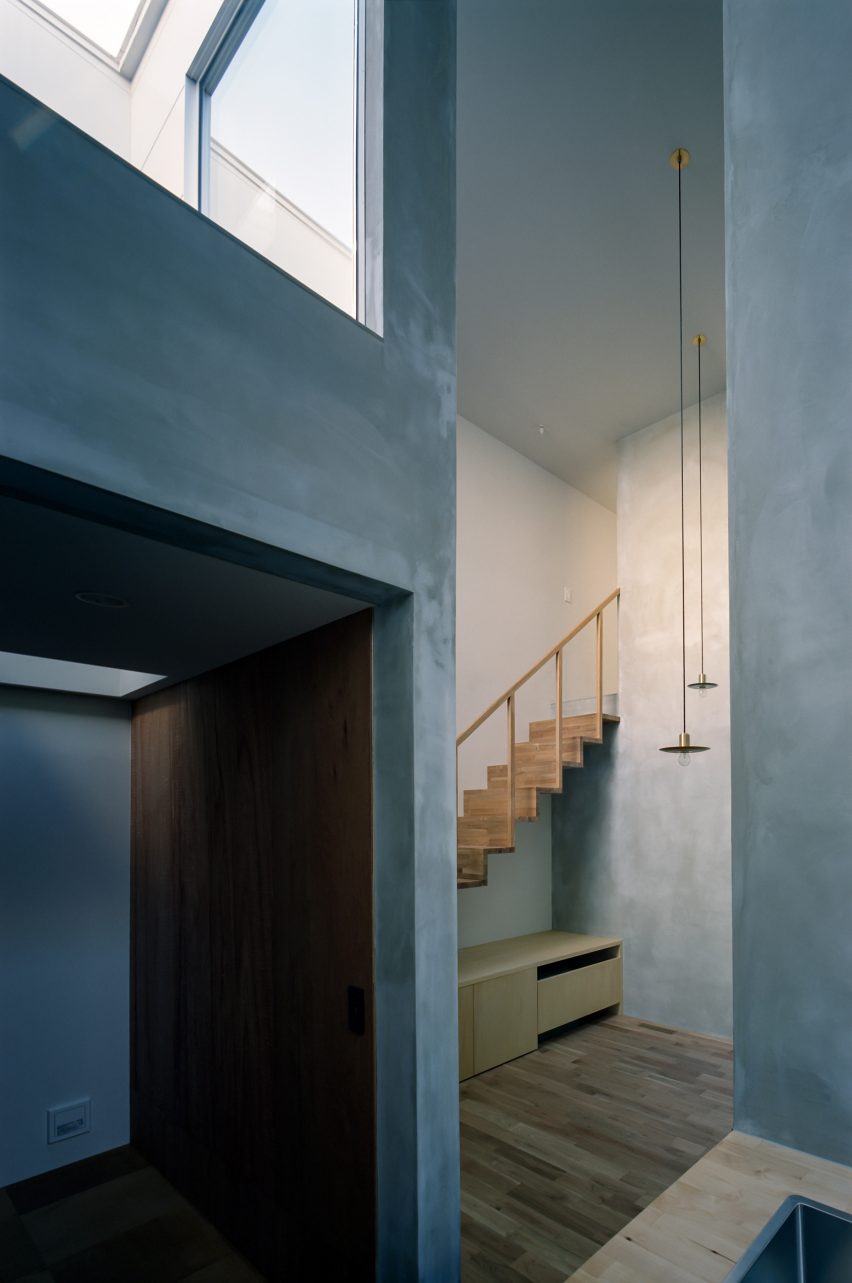 House with Light Void by FujiwaraMuro Architects