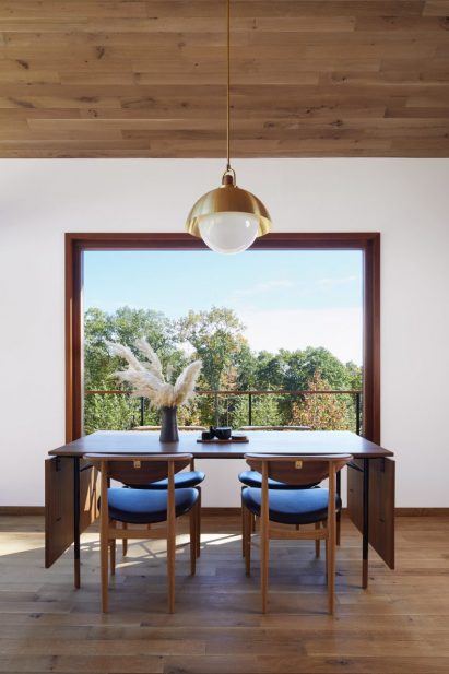 Japandi interior in Hudson Woods house