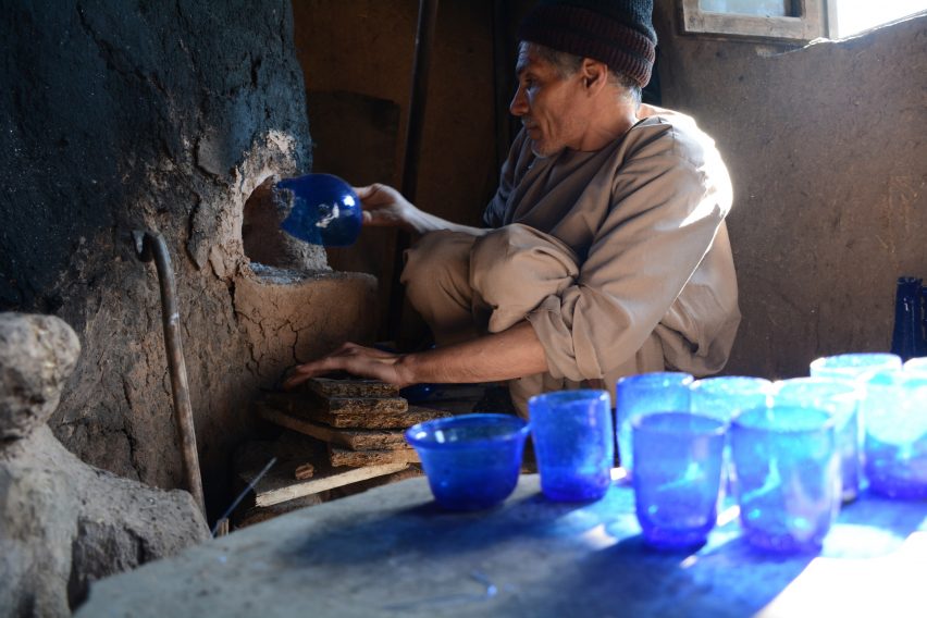 ISHKAR glassware by Ghulam Sekhi