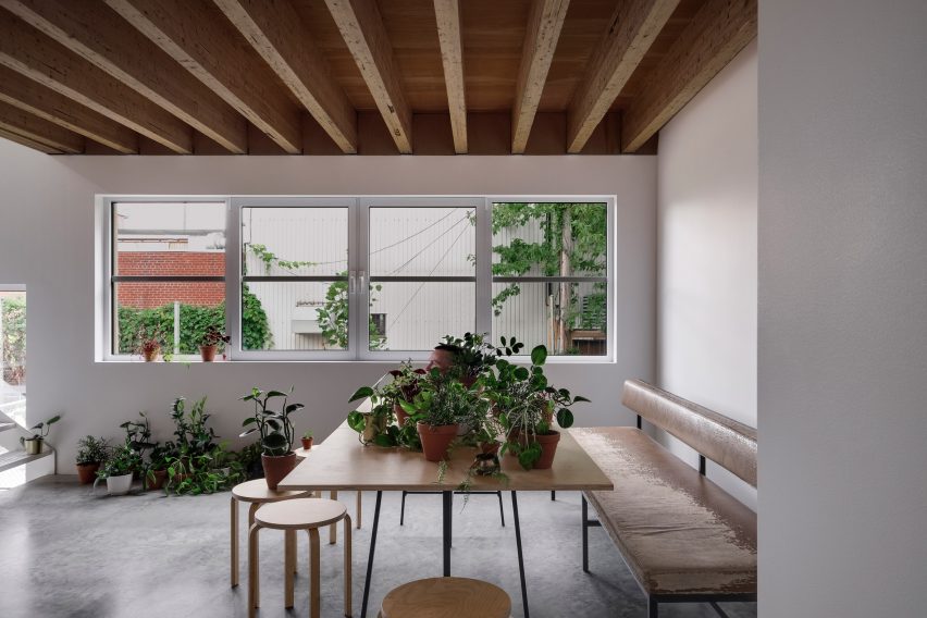 Interior of NMBDH by Jean Verville in Montreal