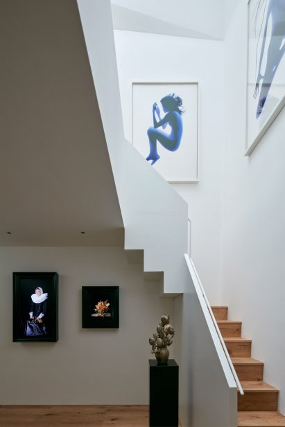 Gallery in London mews house