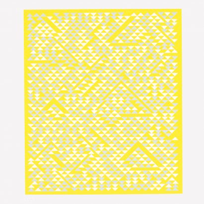 B by Anni Albers, 1968, Picture credit: copyright © 2020 The Josef and Anni Albers Foundation/Artists Rights Society (ARS), New York/DACS, London / Photo: Tim Nighswander/Imaging4Art (page 408)