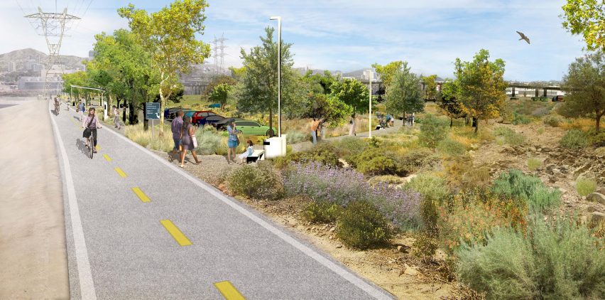 Green corridors planned for the LA River