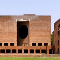 Louis Kahn's IMM dormitories in Ahmedabad