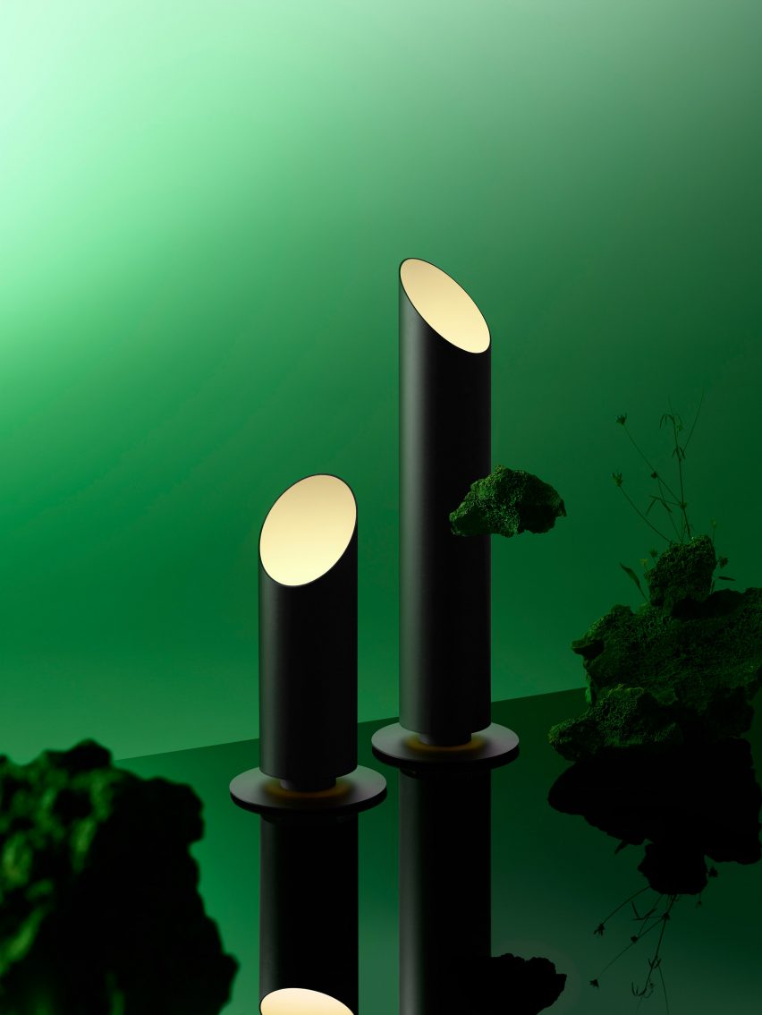 Elipse exterior floor light by Josep Lluís Xuclà for Marset