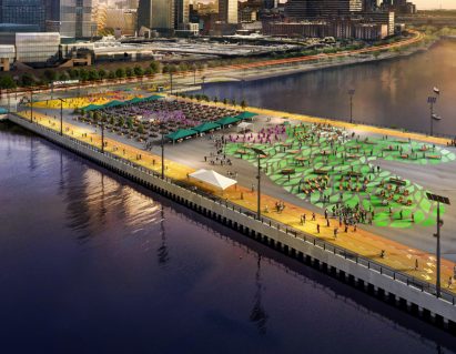Pier 76 of Manhattan Midtown West 2021 redevelopment