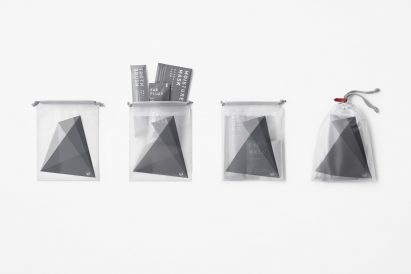 Inflight cosmetics bag by Nendo