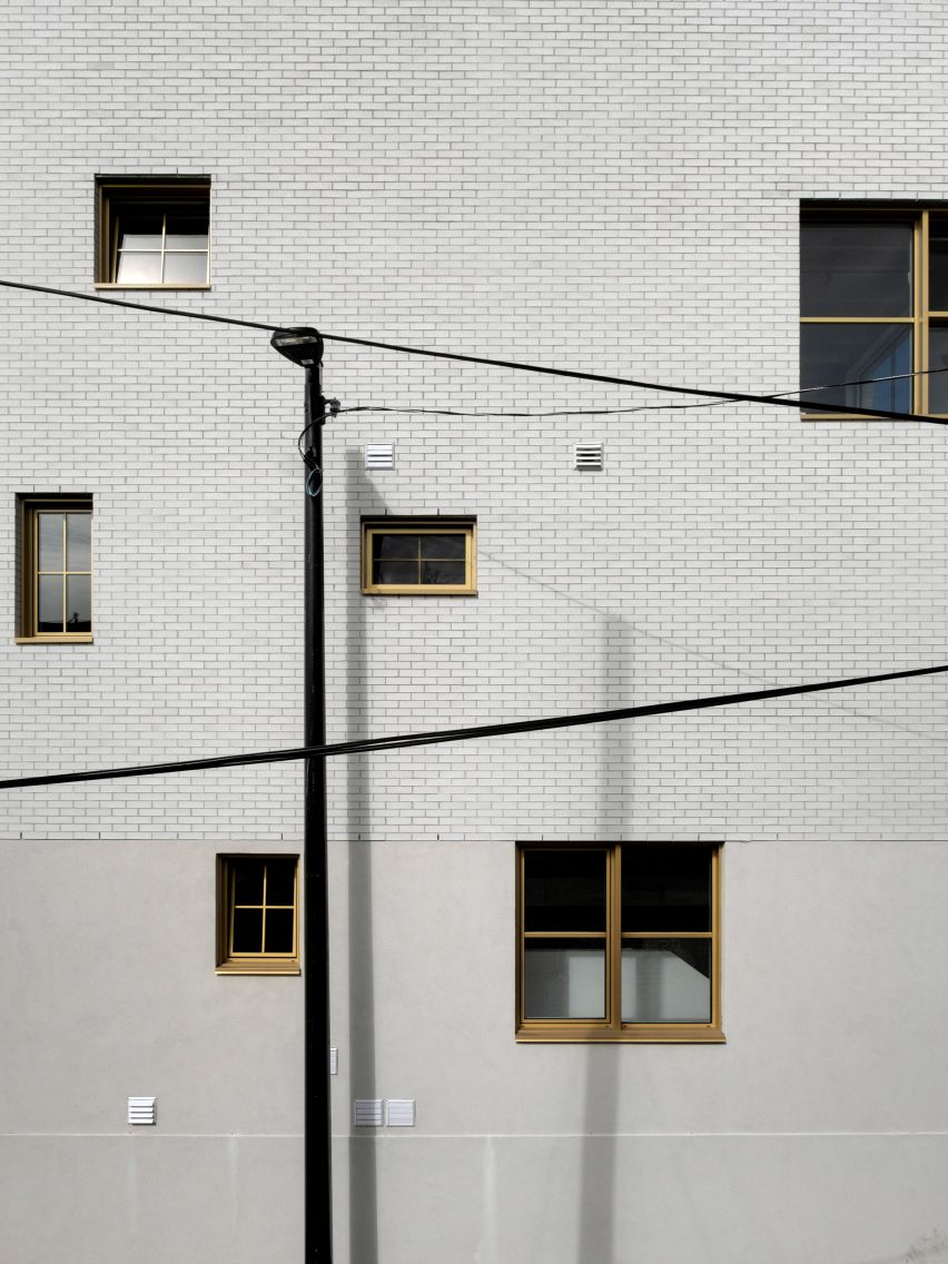 Windows of NMBDH by Jean Verville in Montreal