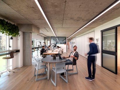 Clusters in Paddington Works by Threefold Architects