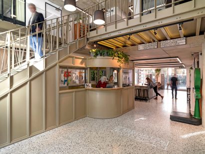 Entrance to Paddington Works by Threefold Architects