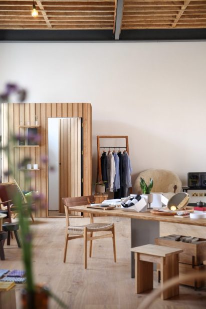 Interior of Pantechnicon store, London