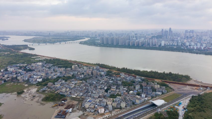 Haikou Wenming East Road Tunnel in Haikou City