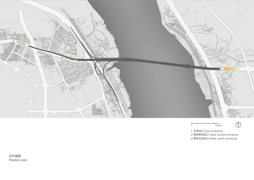 Haikou Wenming East Road Tunnel in Haikou City