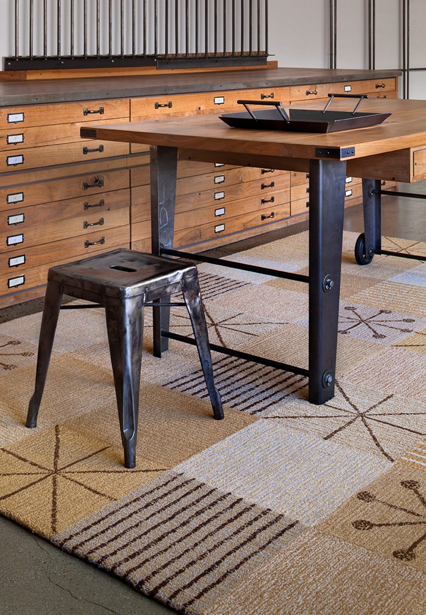 The Picnic Blanket I rug by Raymond Loewe for Tai Ping Carpets