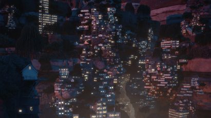 Houses in Planet City by Liam Young