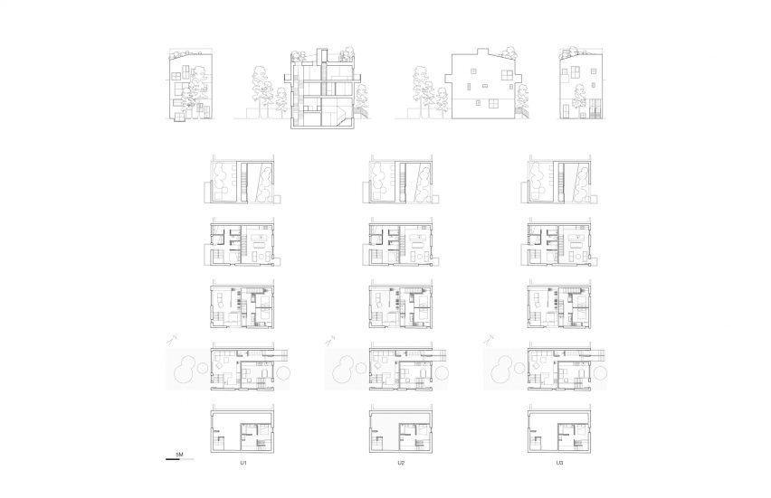 Plan of NMBDH by Jean Verville in Montreal