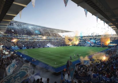Stade de la Meinau home of Racing Club de Strasbourg Alsace
