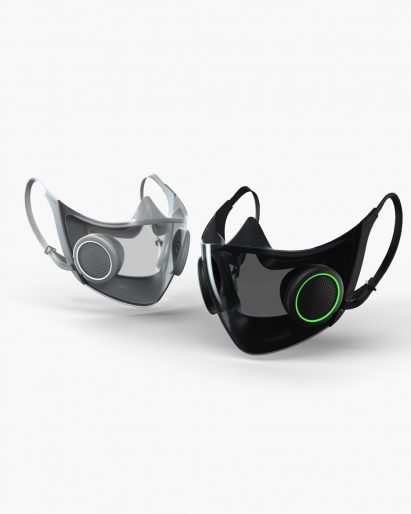Project Hazel by Razer is smart face masks 