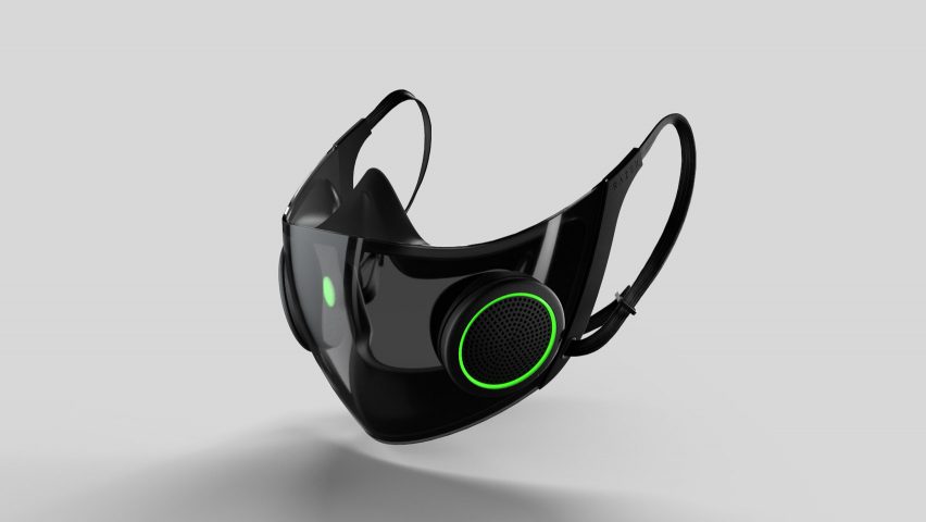 Razer develops concept for transparent light-up face mask