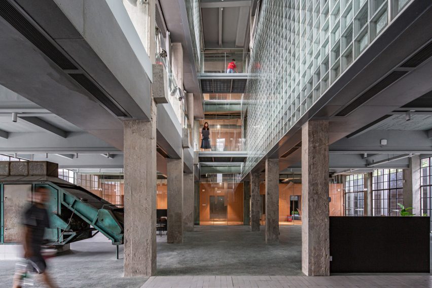 Inside the (Re)forming Duichuan Tea Yards centre by O-office Architects