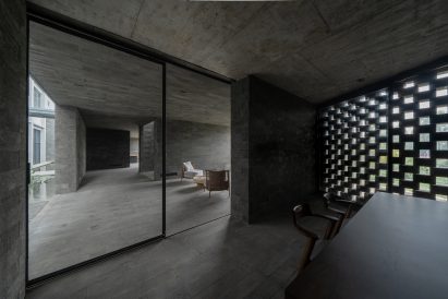 Inside the centre by O-office Architects