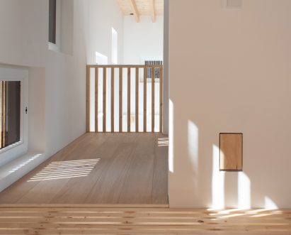 Windows inside Rhythm House by Julius Taminiau Architects
