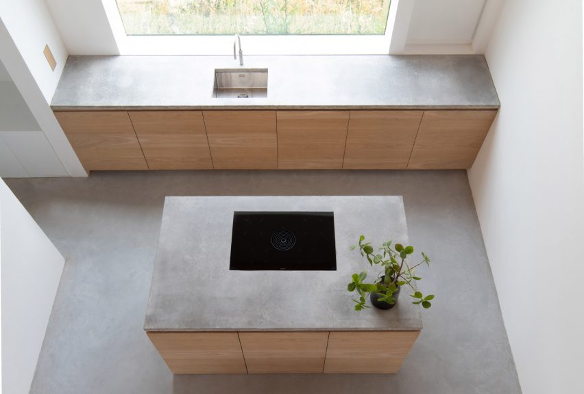 kitchen from above