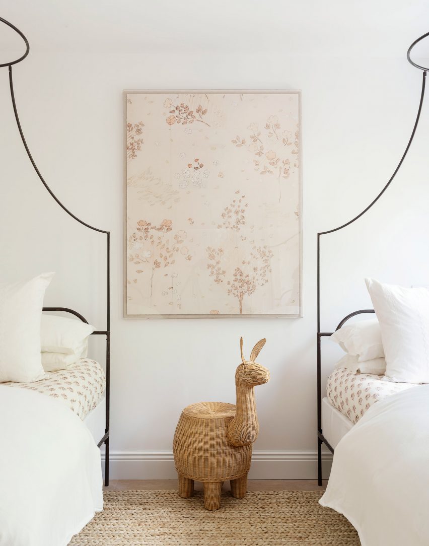 The Brooklyn Home Company Sackett Street Passivhaus townhouse twin beds in children's bedroom