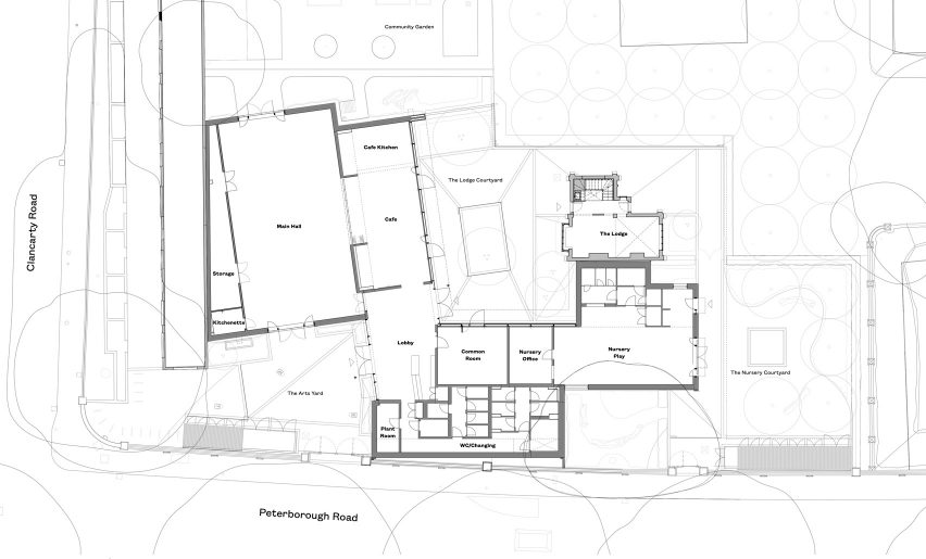 Sands End Arts and Community Centre by Mae Architects