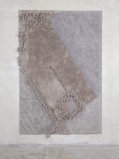 Flax field by Christien Meindertsma from Split Personality exhibition by Friedman Benda