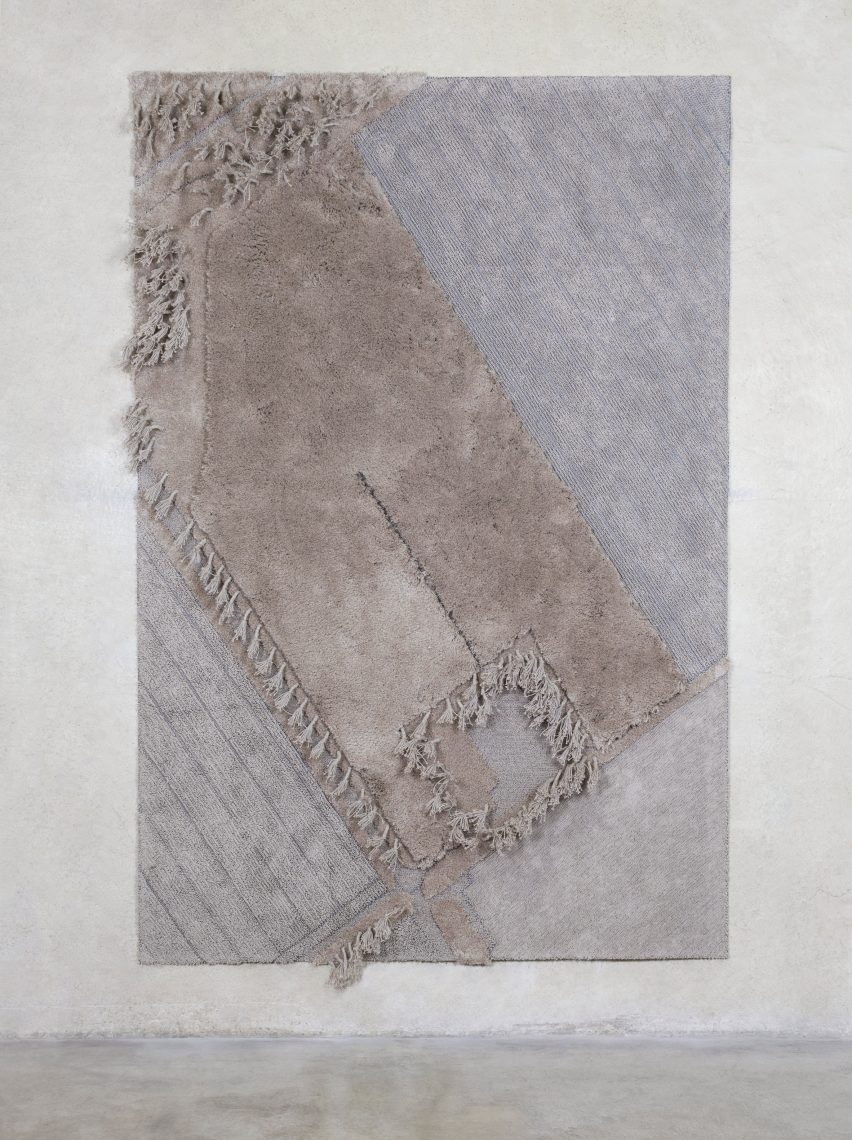 Flax field by Christien Meindertsma from Split Personality exhibition by Friedman Benda